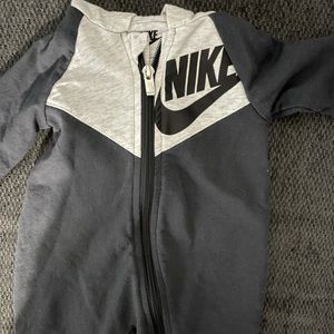 Grey Nike one piece zip 3M